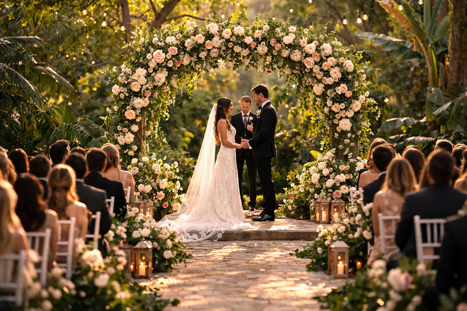 Garden wedding